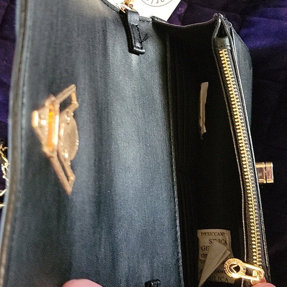 Valentino Orlandi Black Quilted Women's Bag NWT - Picture 4 of 8